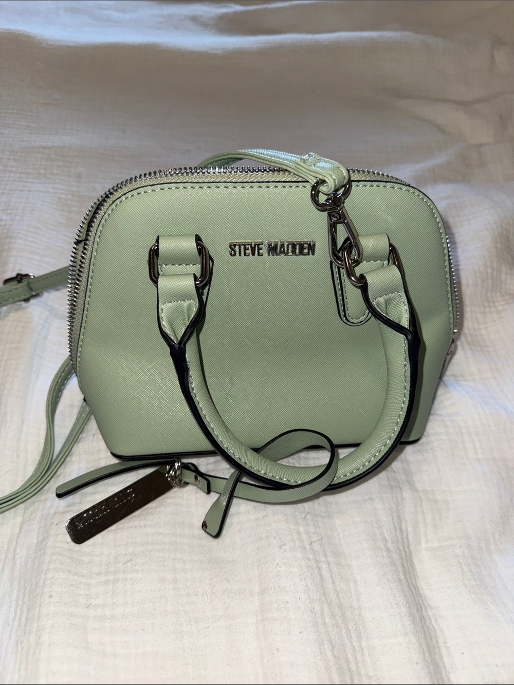Steve Madden Mint Green Mini Satchel